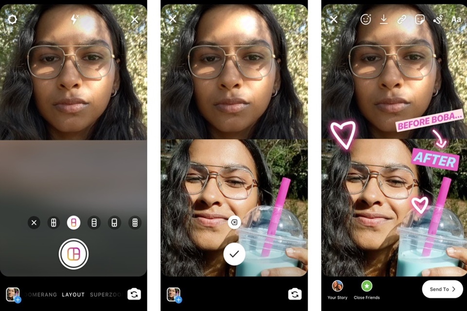 Instagram: agora você pode juntar várias fotos em um mesmo Story