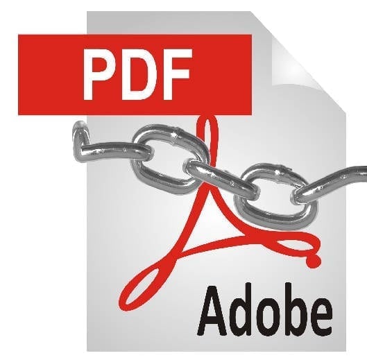 Logo PDF Page Lock Ícone