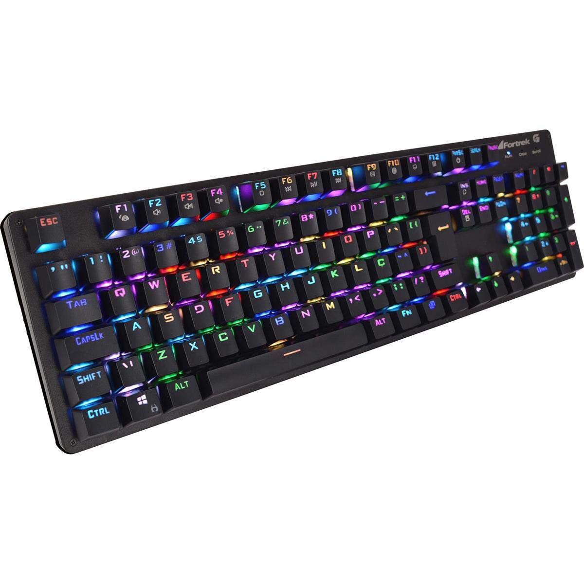 Imagem: Teclado Gamer Fortrek Mecânico Switch Outemu Blue, RGB