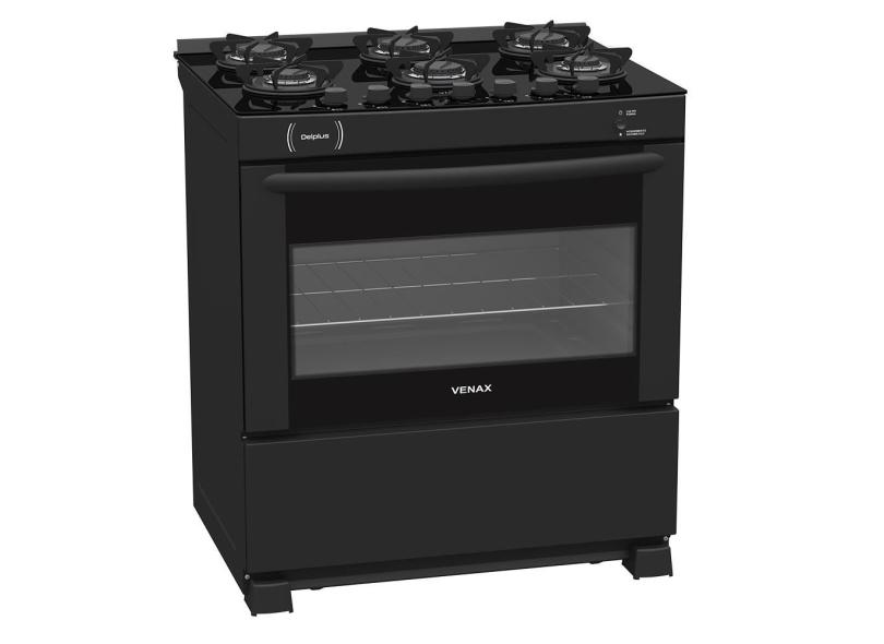 Imagem: Fogão de Piso Venax Delplus Vitreo 6 Bocas