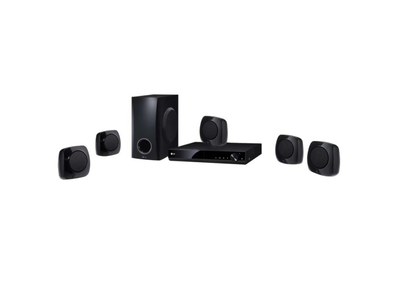 Imagem: Home Theater LG com DVD 330 W 5.1 Canais Karaokê 1 HDMI