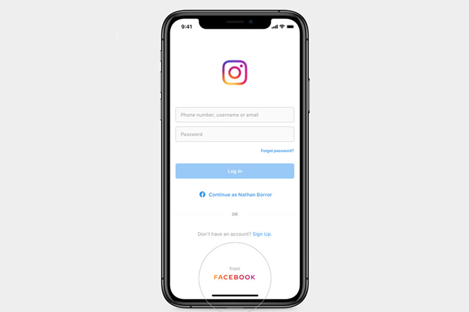 Instagram agora mostra logo do Facebook para barrar investigação