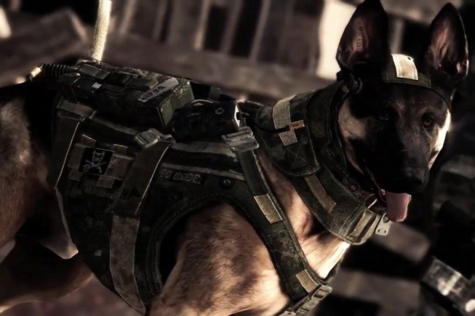 Modern Warfare: Cão Riley, de CoD Ghosts, é encontrado no game
