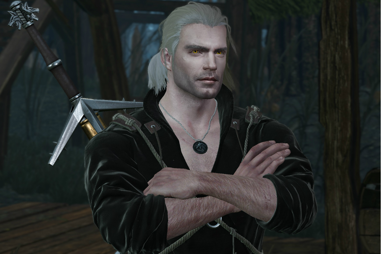 The Witcher 3: MOD usa rosto de Henry Cavill