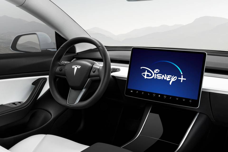 Disney+ chegará a veículos da Tesla em breve