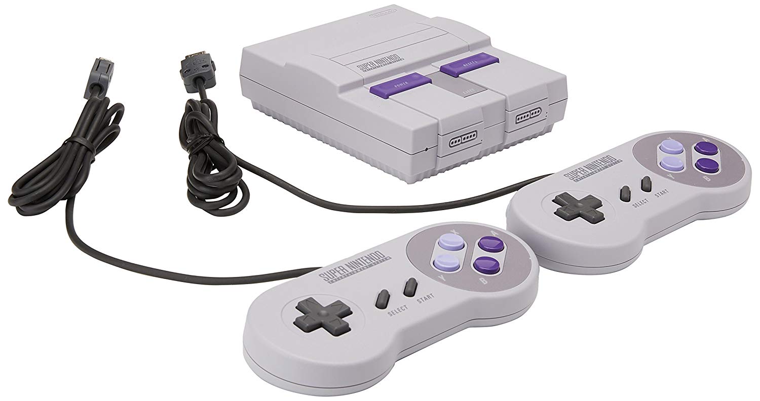 Imagem: Console Super Nintendo Classic Edition com 21 jogos