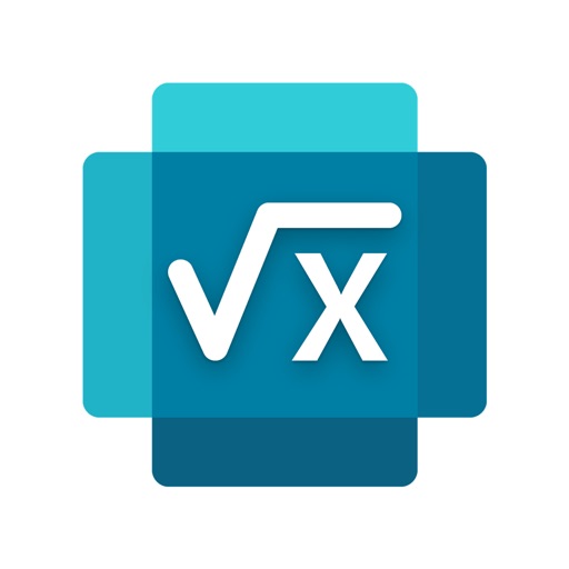 Logo Microsoft Math Solver IOS Ícone Logo Microsoft Math Solver IOS Ícone