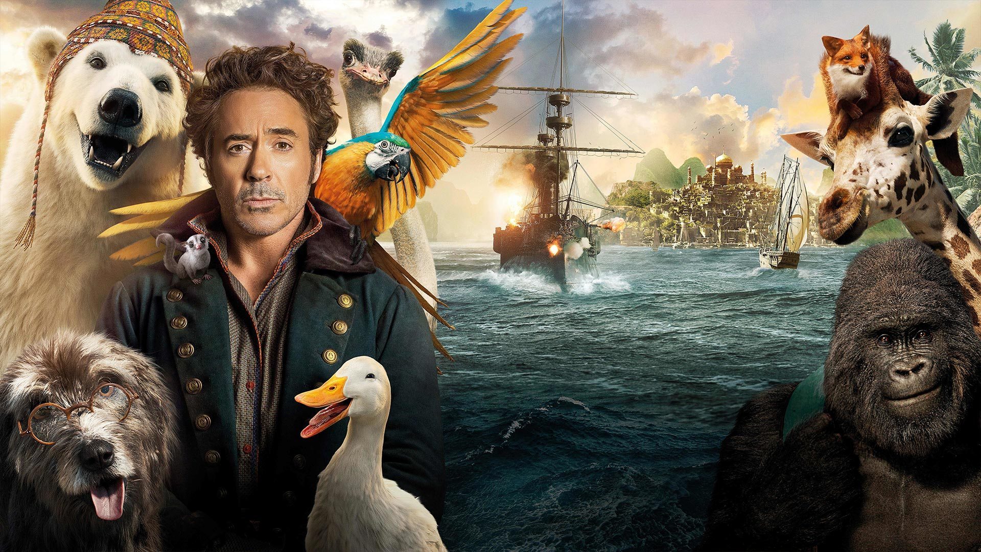 Imagem de: Dolittle: crítica americana detona aventura de Robert Downey Jr.