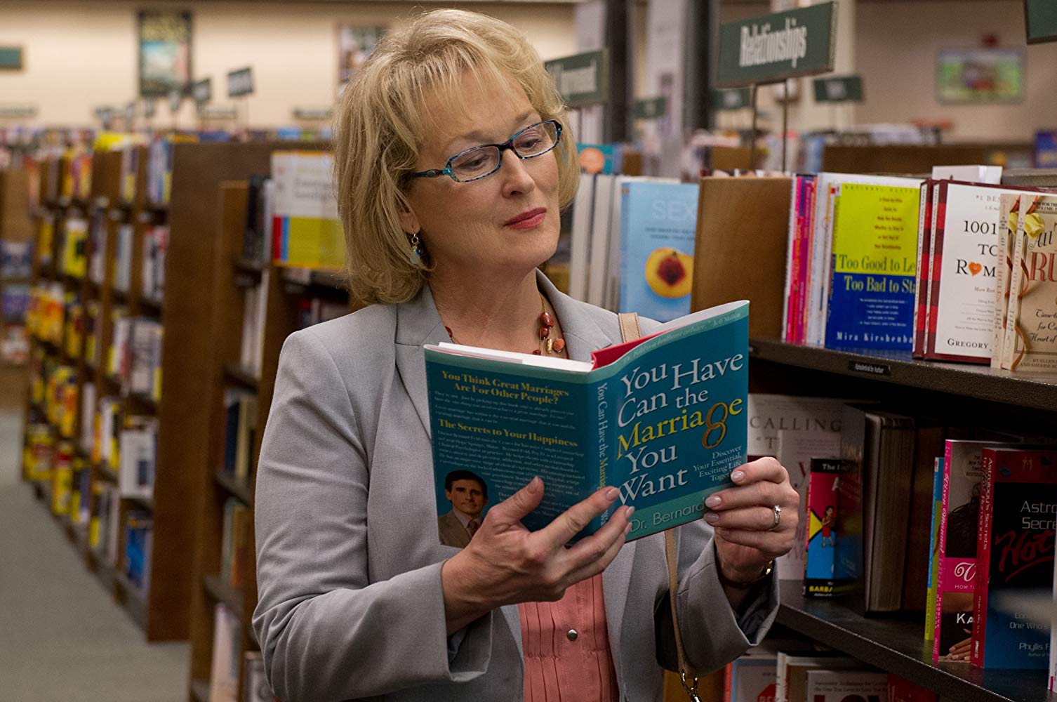 Meryl Streep em 'Um Divã para Dois' - 2012 (Fonte: IMDb/Reprodução)