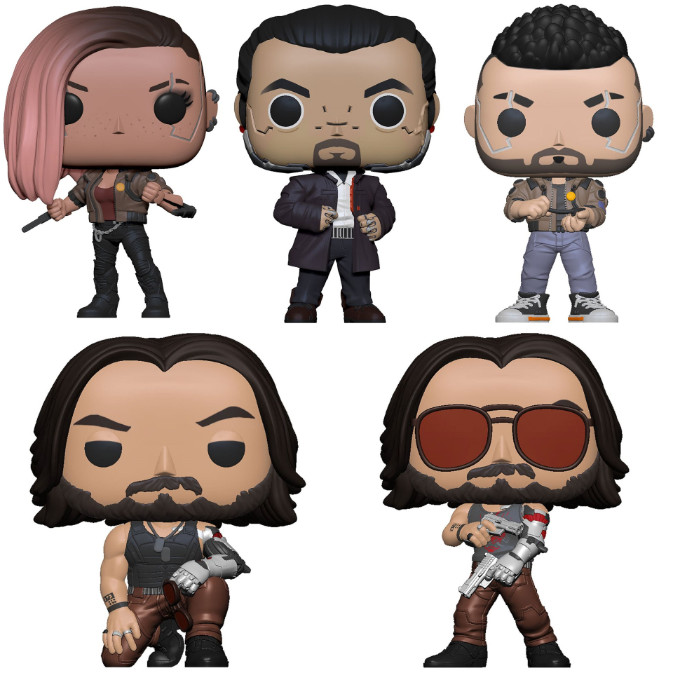 Coleção terá duas versões de Johnny Silverhand (Fonte:Funko/Divulgação)