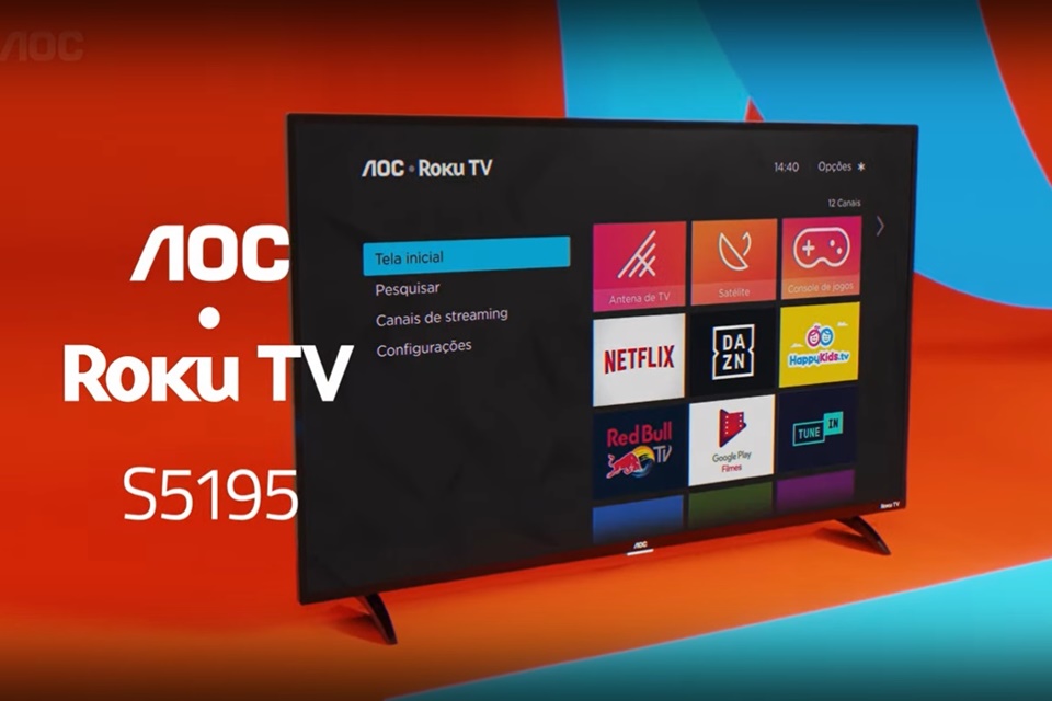 Roku chega ao Brasil em televisores da AOC a partir de R$ 1,1 mil