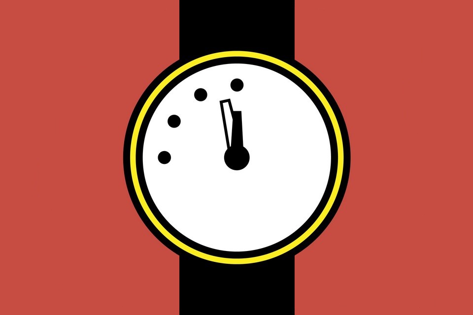 Relógio do Apocalipse é adiantado em 30 segundos