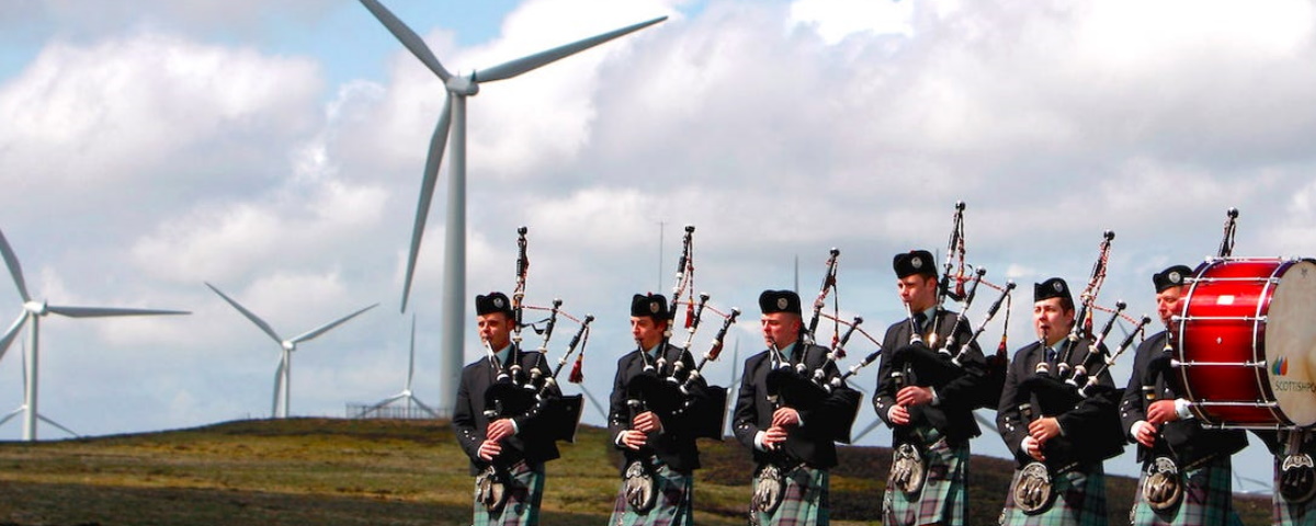 Imagem de: Escócia deve atingir 100% de produção de energia renovável em novembro