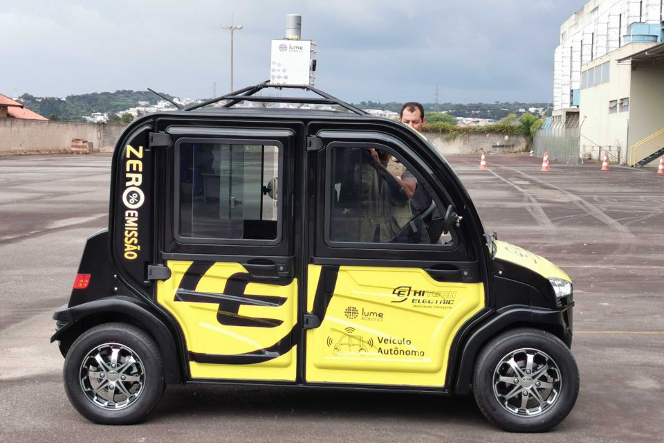 Conheça o 1º carro elétrico autônomo brasileiro