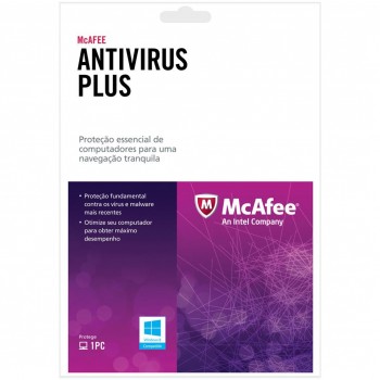 Imagem: McAfee Antivirus - 1 ano