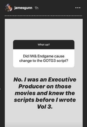 (Fonte: Instagram/James Gunn)