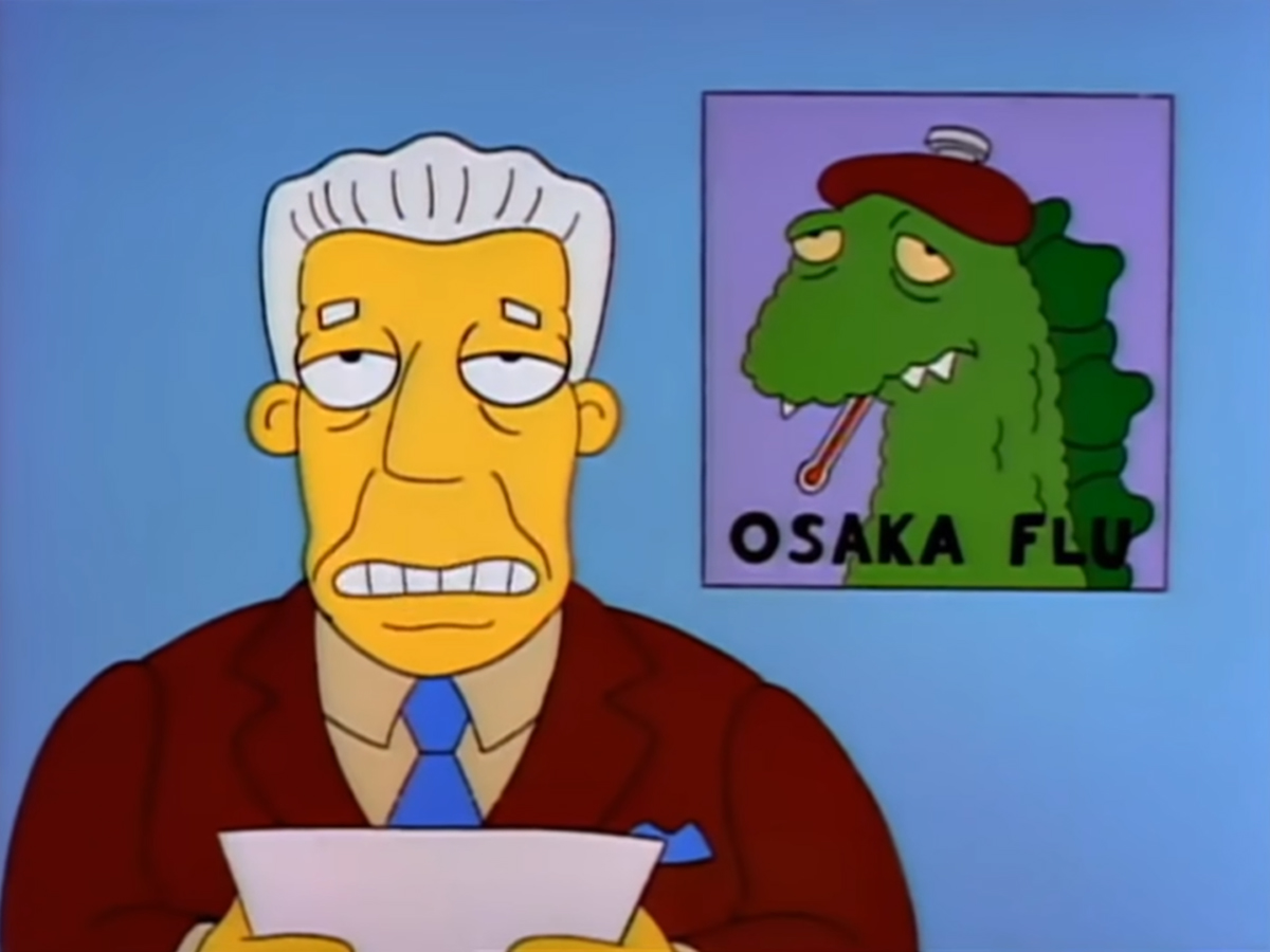 Os Simpsons previram o novo Coronavírus há quase 30 anos?