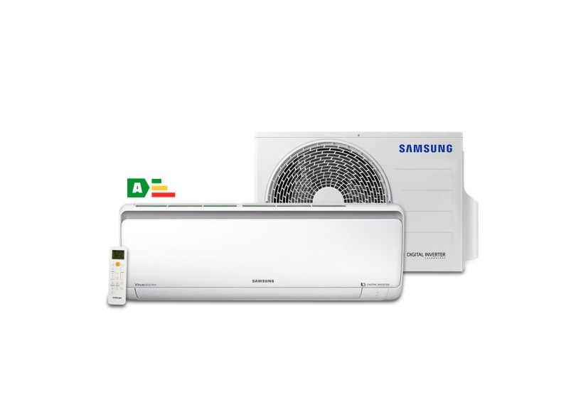 Imagem: Ar-condicionado Samsung Split - 9 mil BTUs