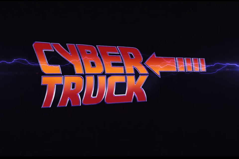 Cybertruck substitui DeLorean em cena de De Volta Para o Futuro