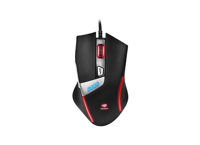 Imagem: Mouse Óptico Gamer USB, C3 Tech