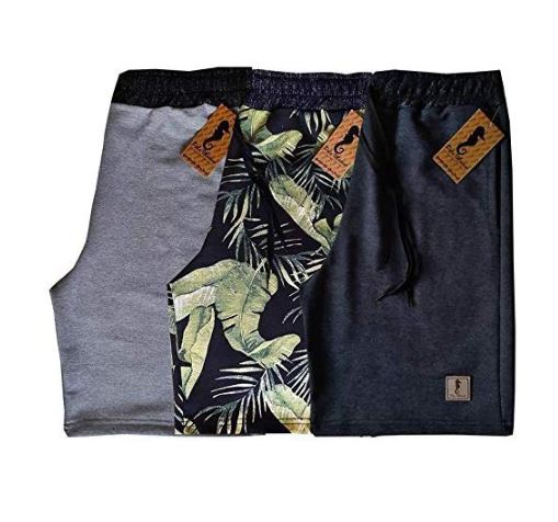 Imagem: Kit 03 Bermudas Moletinho, Polo Marine