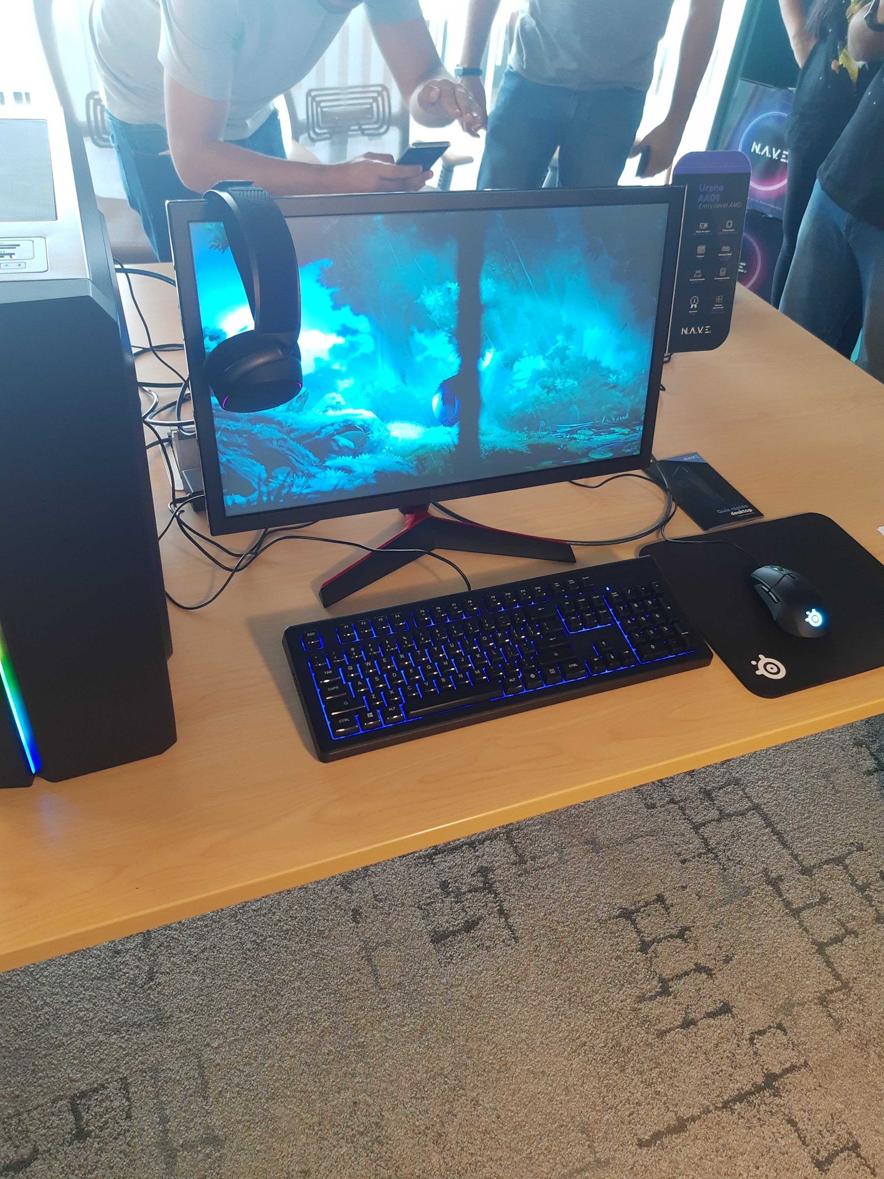 Daten lança linha N.A.V.E. de PCs e notebooks gamers
