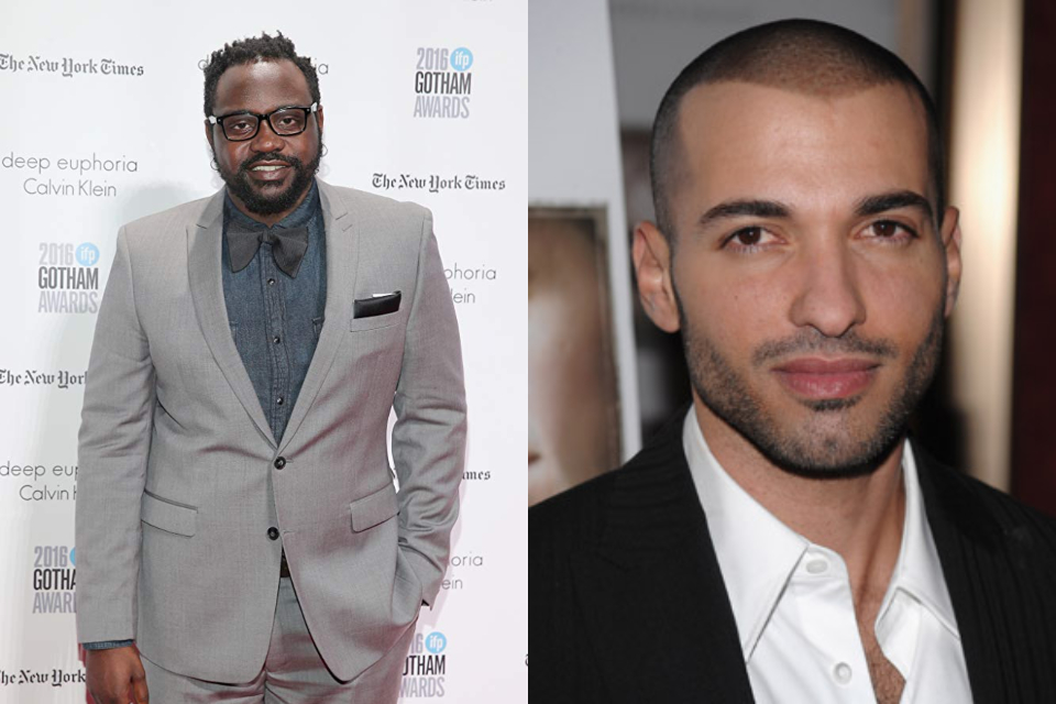 Brian Tyree Henry (esq) e Haaz Sleiman (dir) serão o primeiro casal gay do MCU em 'Os Eternos' (Fonte: IMDb/Reprodução)