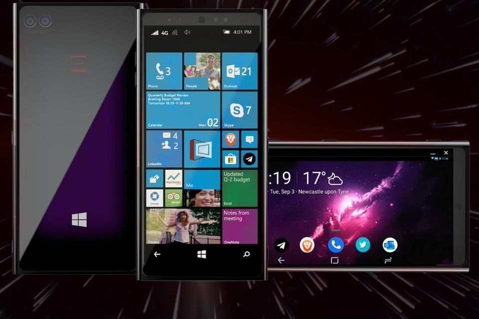 Celular com Windows 10 e Android é lançado por empresa britânica