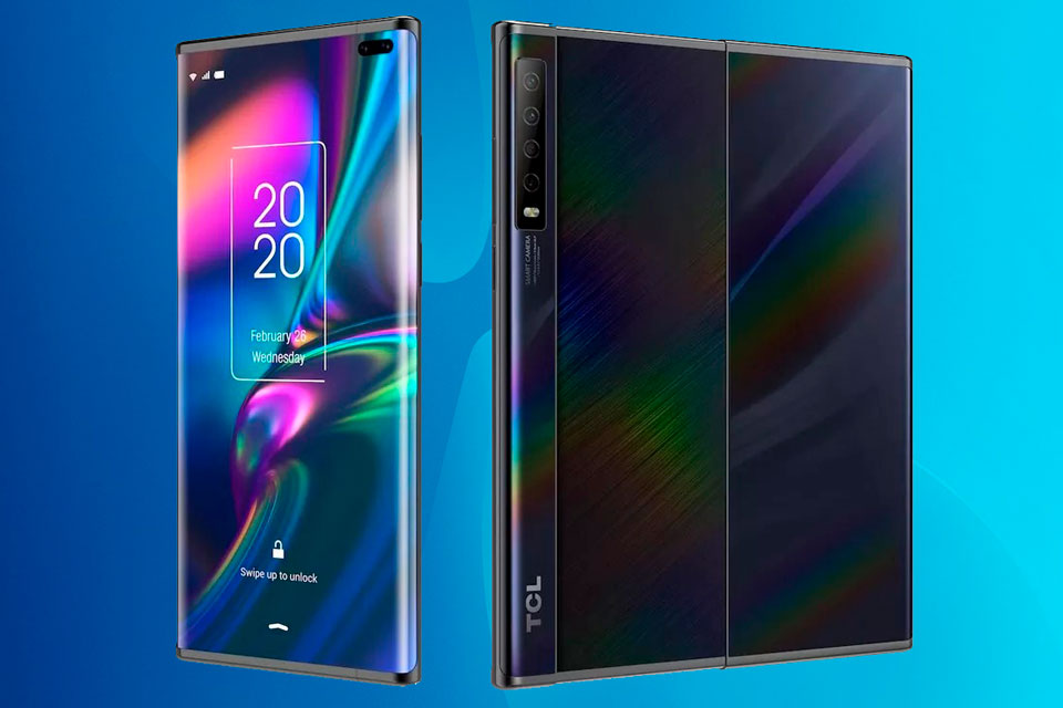 Celular com “tela que desenrola” da TCL vaza na web
