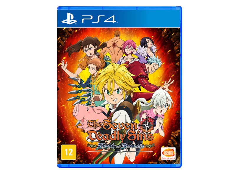 Imagem: Jogo The Seven Deadly Sins Knights of Britannia, PS4