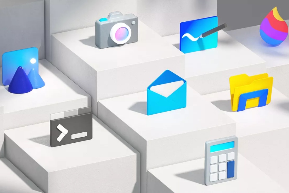 O Windows 10 terá novos ícones, mais modernos e coloridos