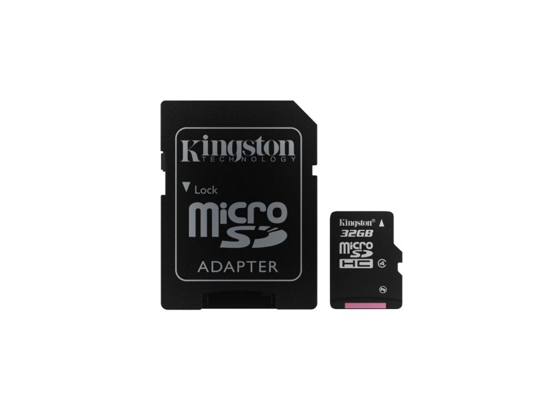 Imagem: Cartão de Memória Micro SDHC 32 GB, Kingston