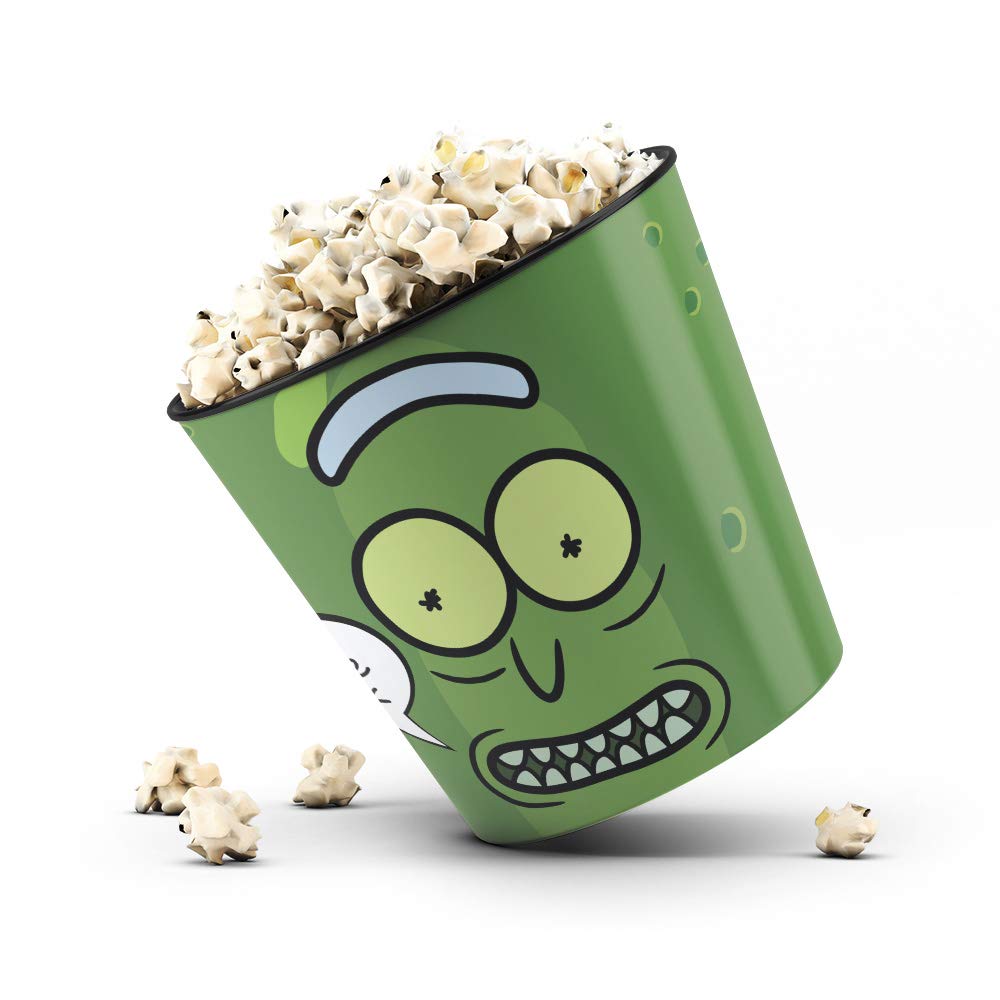 Imagem: Balde de Pipoca Rick e Morty, Beek Geek's Stuff