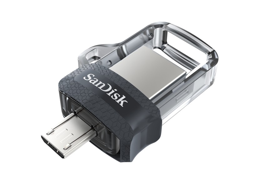 Imagem: Pen Drive SanDisk Ultra Dual Drive m3.0, 128 GB