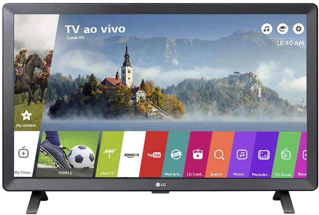 Imagem: Smart TV Monitor 24" LED Wi-Fi WebOS 3.5, LG