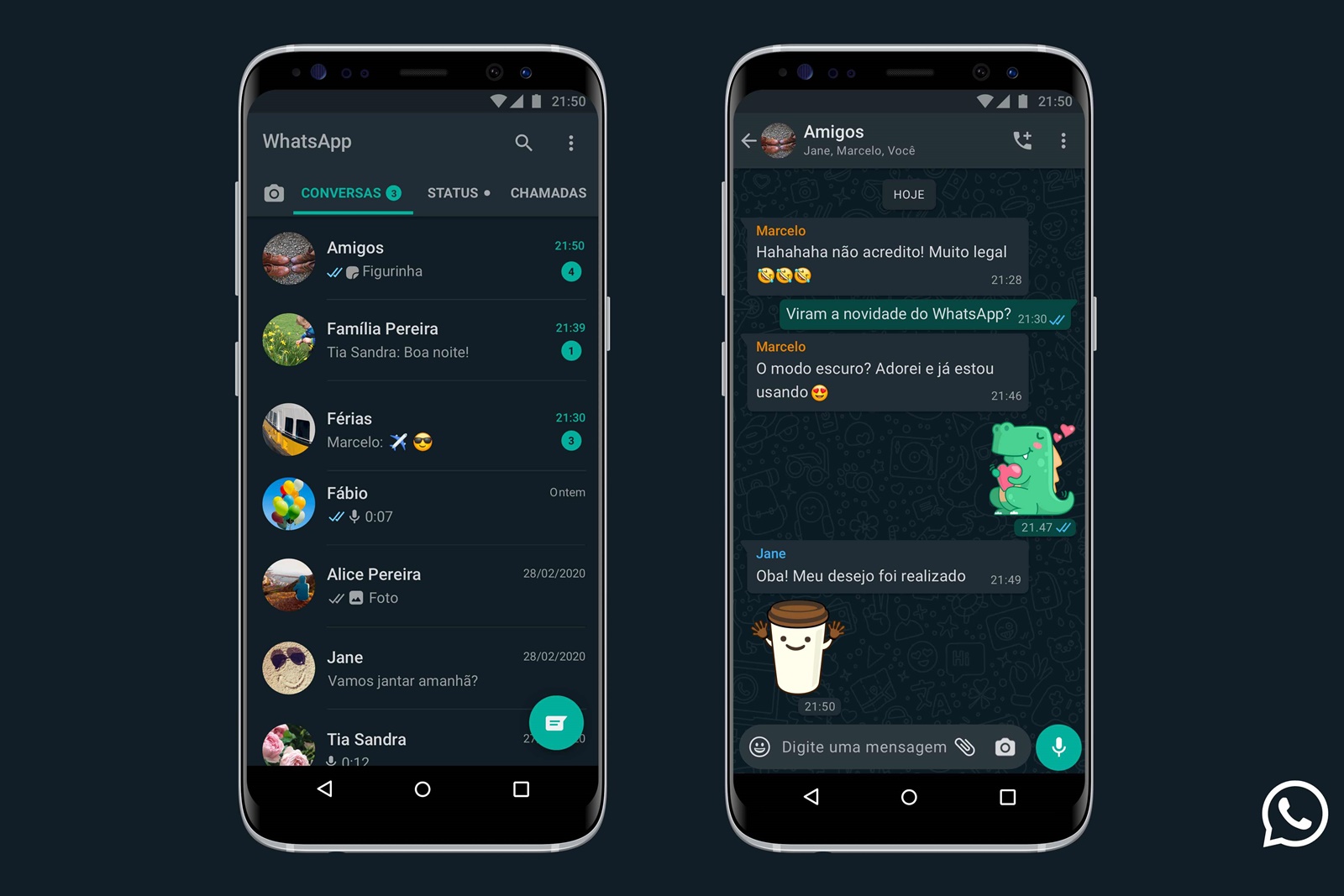 WhatsApp: Modo Escuro finalmente chega para todos