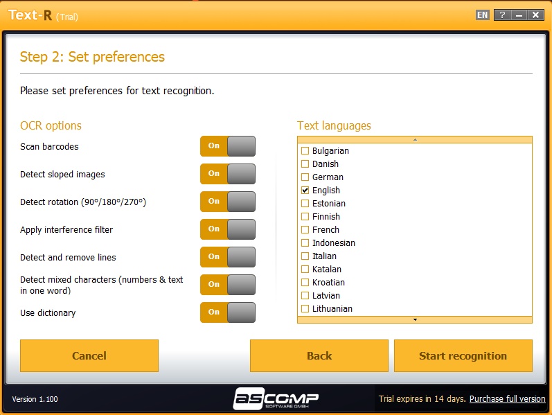 Text-R - Imagem 1 do software