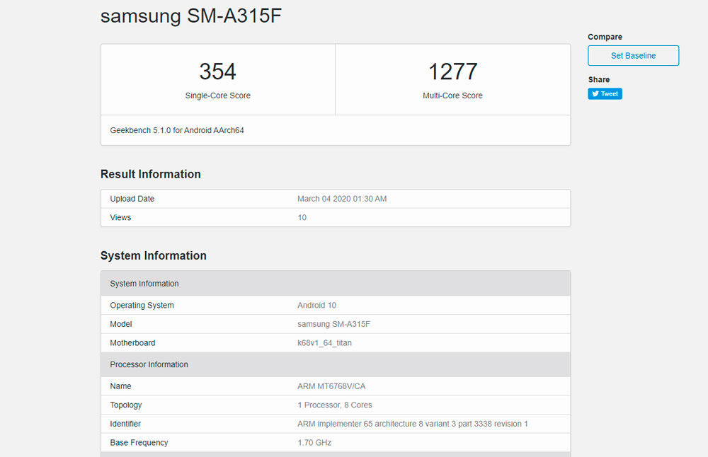 Samsung lançará Galaxy A31 com chip Helio P65, indica benchmark - TecMundo