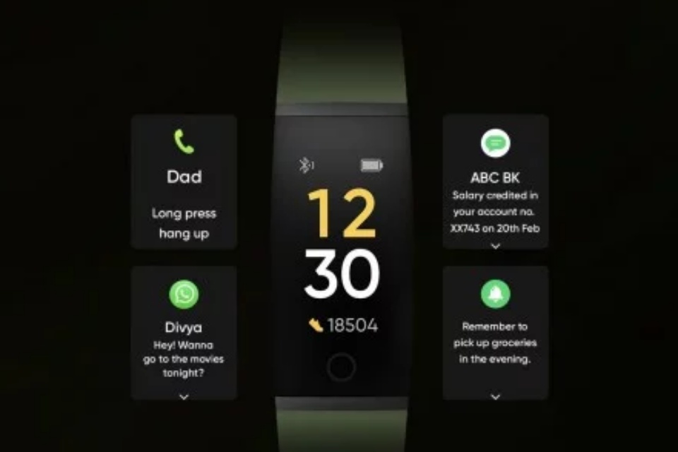 Custando US$ 20, Realme Band será a nova concorrente da Mi Band