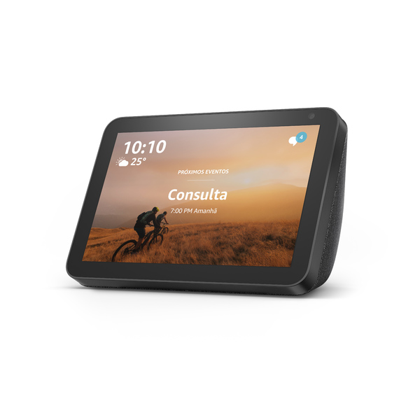 Imagem: Echo Show 8 - Smart Speaker com tela de 8" e Alexa