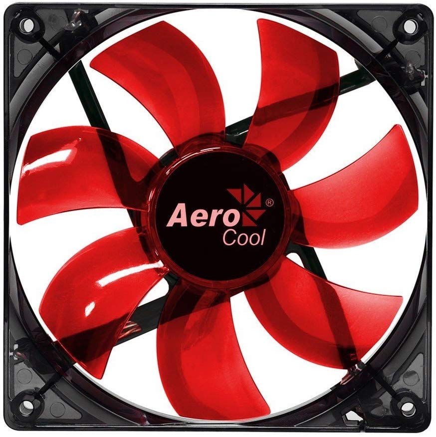 Imagem: Cooler Fan 12cm Red LED EN51363, Aerocool