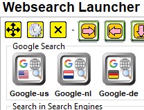 Logo Websearch Launcher Ícone