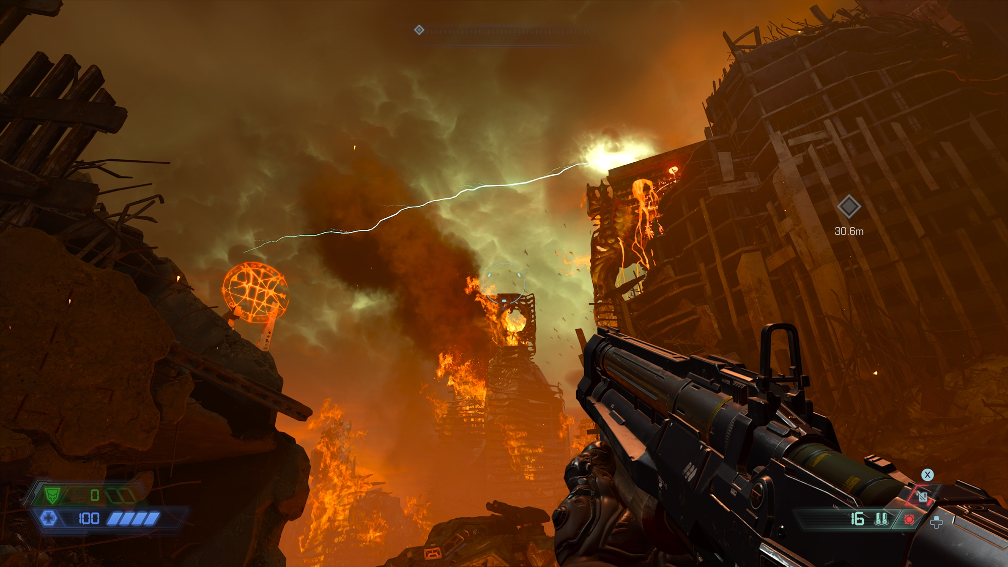 Doom Eternal se mantém impecável como shooter vanguardista e sanguinário