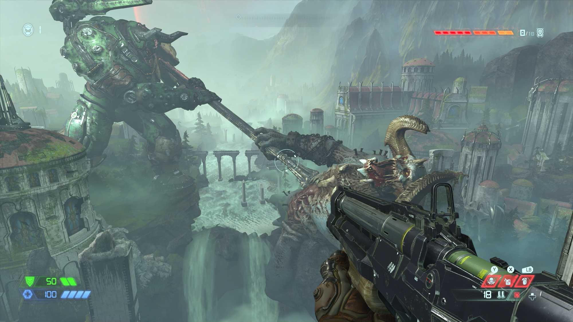 Doom Eternal se mantém impecável como shooter vanguardista e sanguinário