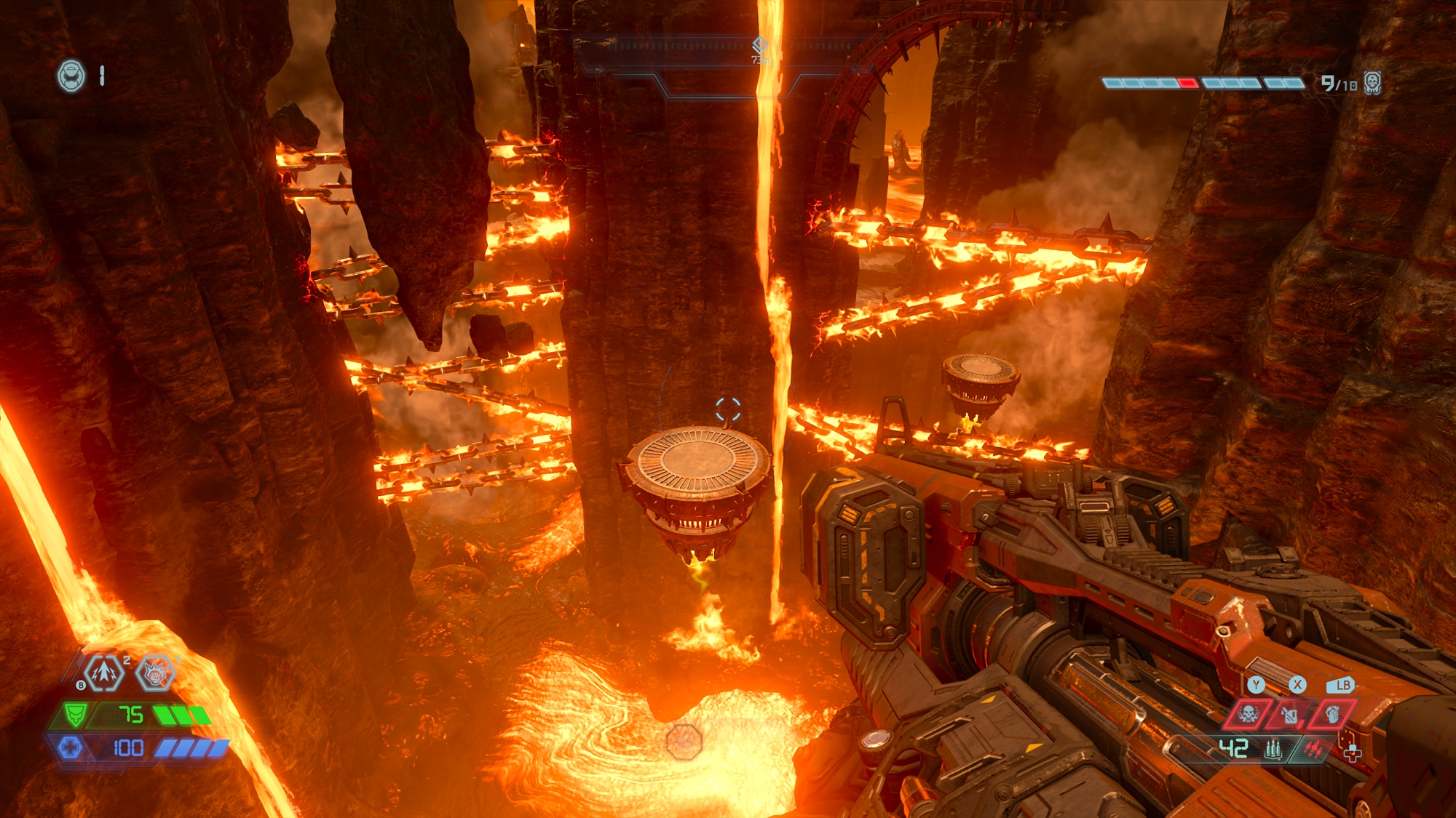 Doom Eternal se mantém impecável como shooter vanguardista e sanguinário