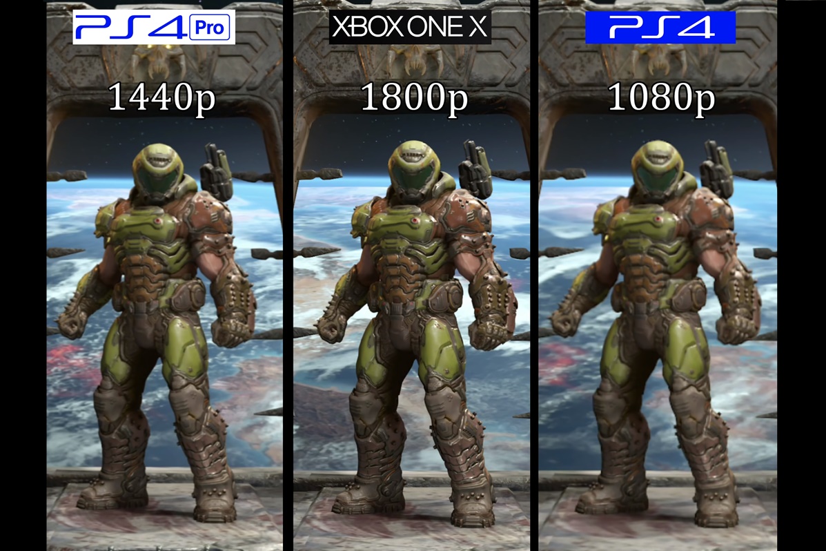 DOOM Eternal: veja comparação gráfica nos consoles; One X lidera com folga