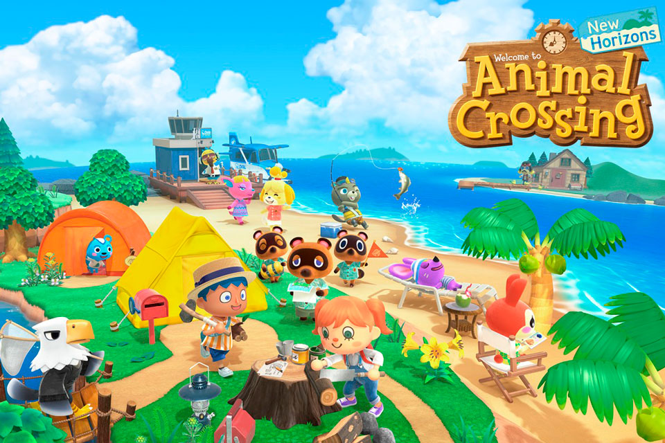 Animal Crossing: New Horizons bate recorde de vendas no Switch