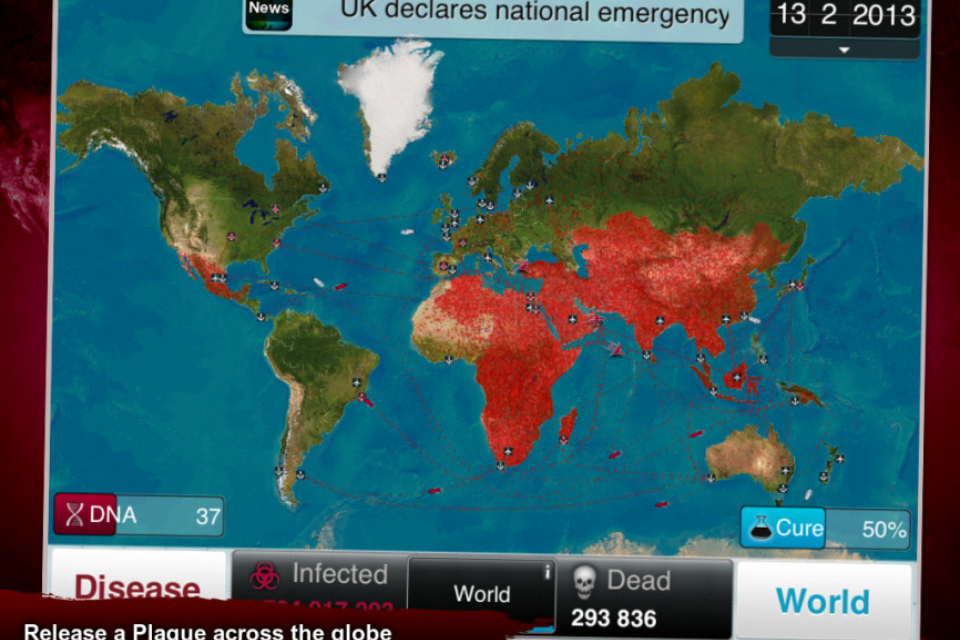 Plague Inc. ganhará modo para salvar o mundo de uma pandemia