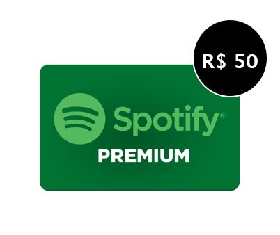 Imagem: Gift Card Digital Spotify com R$ 50