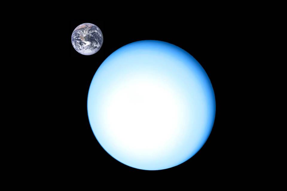Imagem de: Urano está “vazando” gás, revela NASA